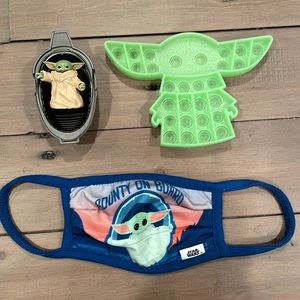 Various Yoda Toys & Children’s Mask